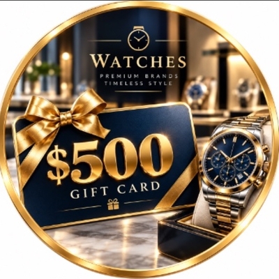 $500 Luxury Watch Gift Card